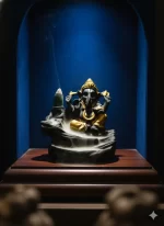Backflow Ganesh Incense Holder — Ganesha Smoke Fountain for Puja & Home Decor - Image 2