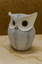 Lucky Owl Showpiece – Symbol of Wisdom & Positivity | Elegant Home Decor - Image 3