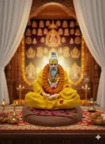 Premanand Maharaj Ji Meditating Idol — Spiritual Guru Figurine for Puja & Home Decor - Image 4